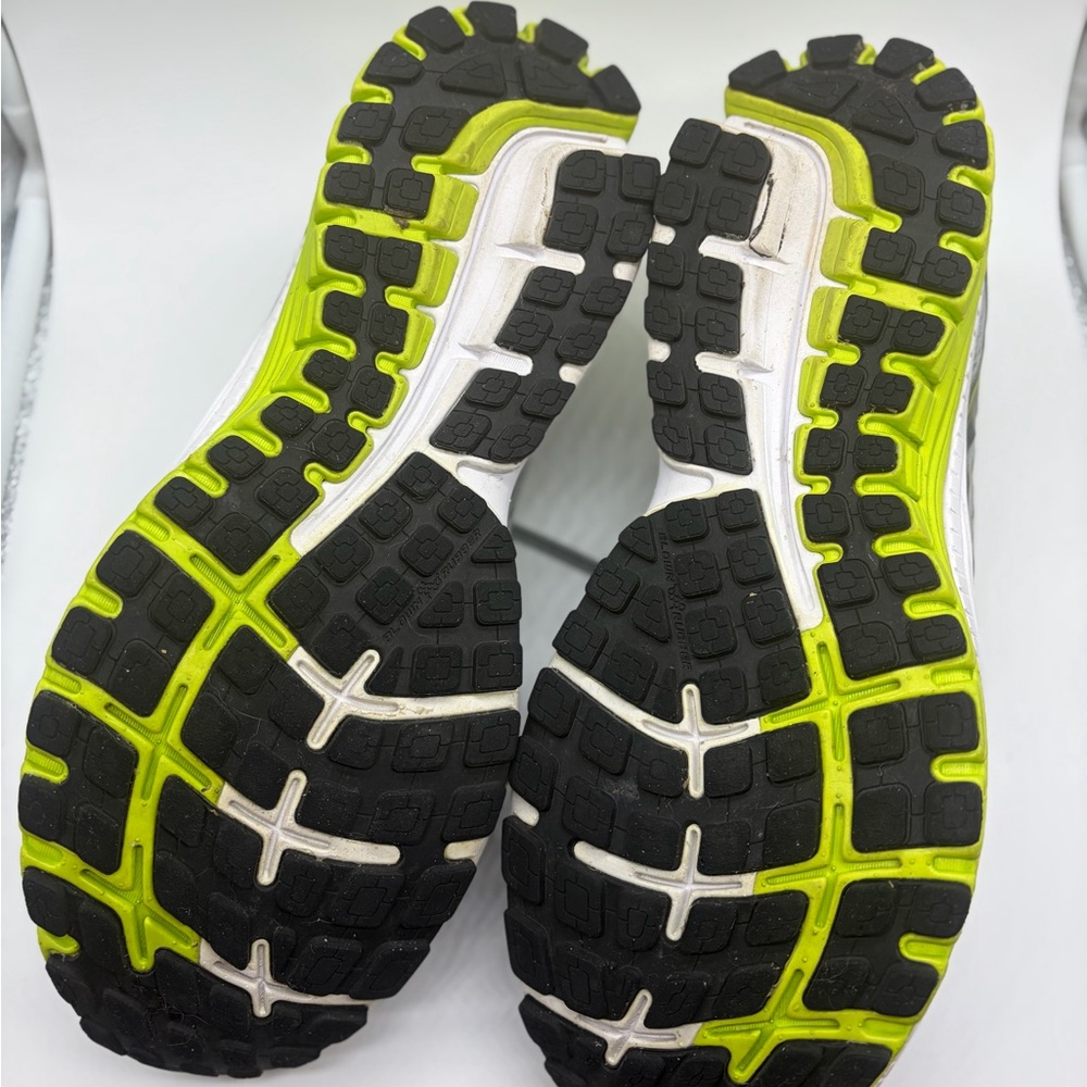 Brooks Ghost 8 Running Shoes, Gray & Lime‎ Green, Men's Size 13 - Picture 8 of 8